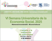Más de 120 actividades en 35 universidades compondrán la VI Semana Universitaria de la Economía Social, del 24 de marzo al 3 de abril