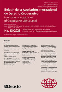 Boletín de la Asociación Internacional de Derecho Cooperativo