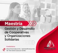 Maestría en Gestión y Desarrollo de Cooperativas y Organizaciones Solidarias - Universidad de Puerto Rico