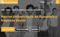 Máster Universitario en Economía y Empresa Social - TecnoCampus Mataró-Maresme